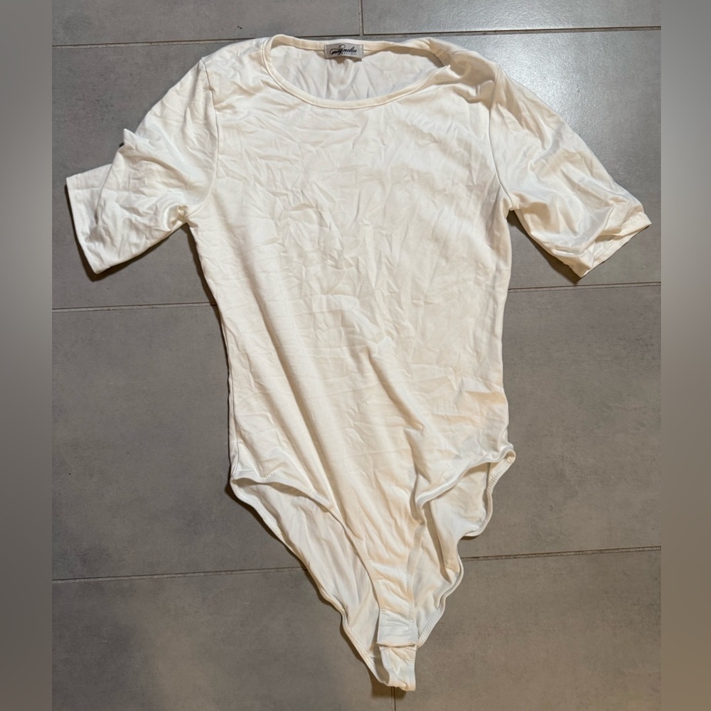 Magnolia Boutique Ivory Bodysuit